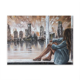 Home Is Where The Heart Is Canvas Print Home Is Where The Heart Is Canvas Print wall art product Isabella Karolewicz