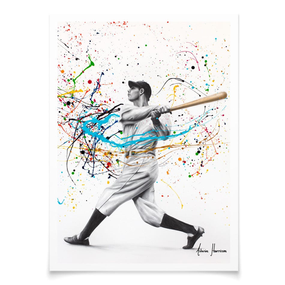 Home Run Art Print wall art product Ashvin Harrison