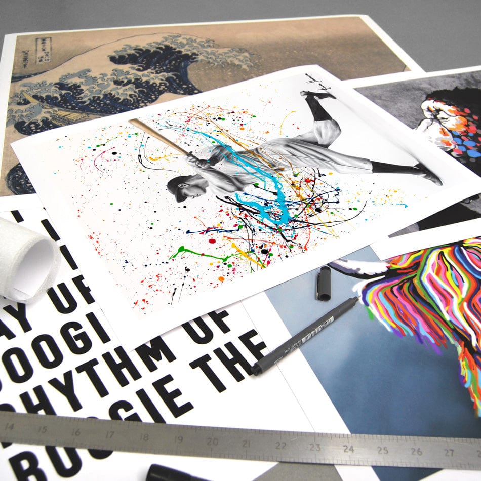 Home Run Art Print wall art product Ashvin Harrison