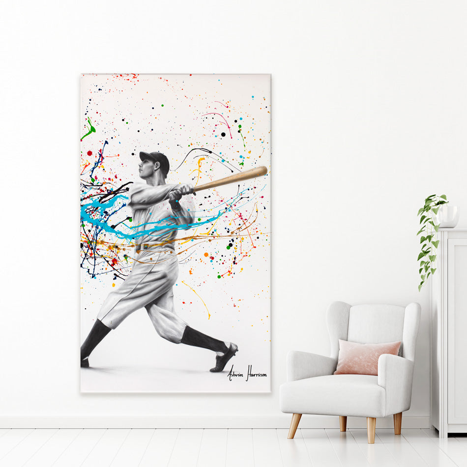 Home Run Canvas Print Home Run Canvas Print wall art product Ashvin Harrison