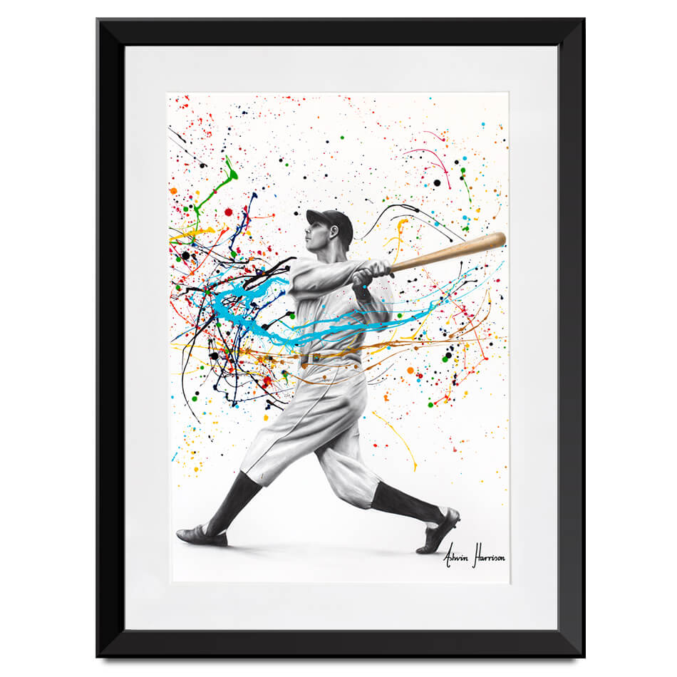 Home Run Framed Art Print Home Run Framed Art Print wall art product Ashvin Harrison