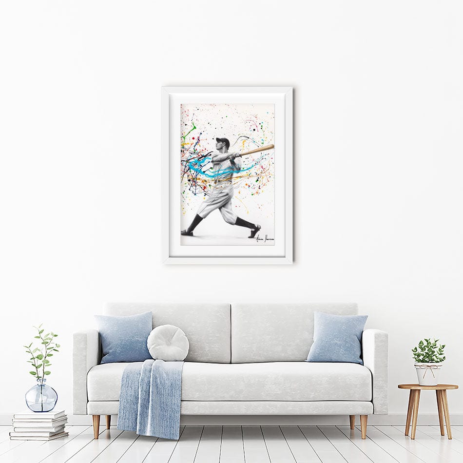 Home Run Framed Art Print wall art product Ashvin Harrison