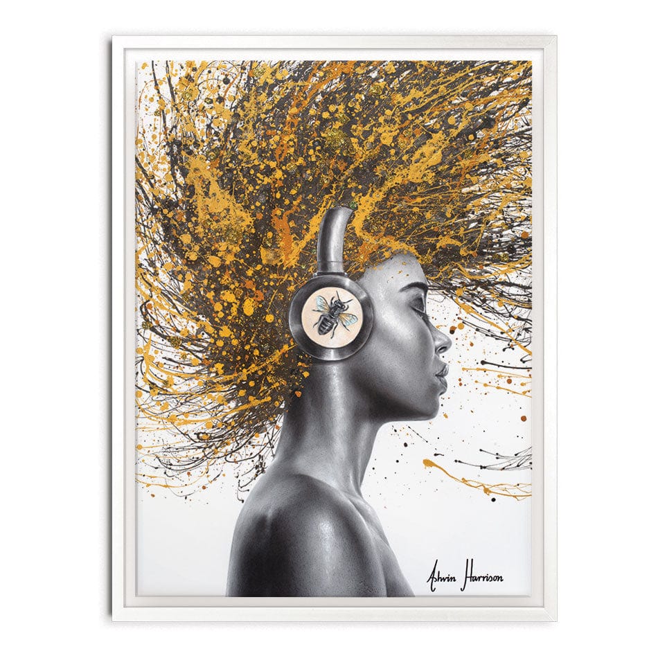Honey Melody Canvas Print wall art product Ashvin Harrison