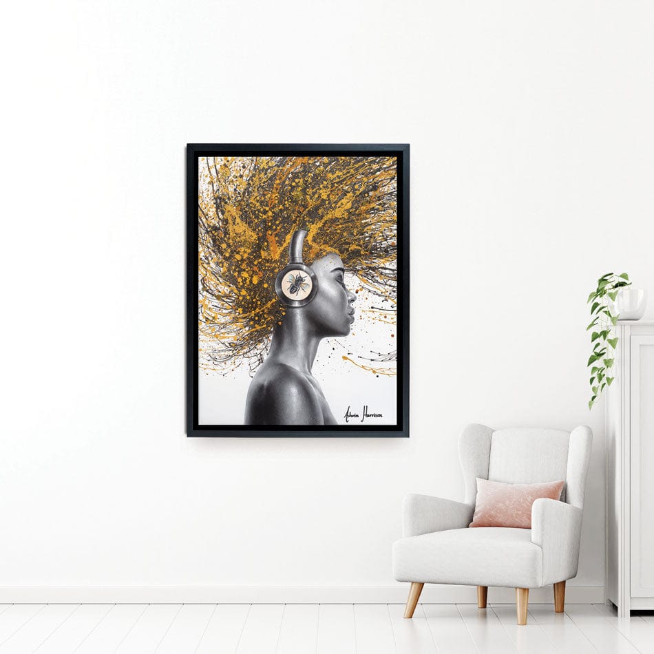 Honey Melody Canvas Print wall art product Ashvin Harrison