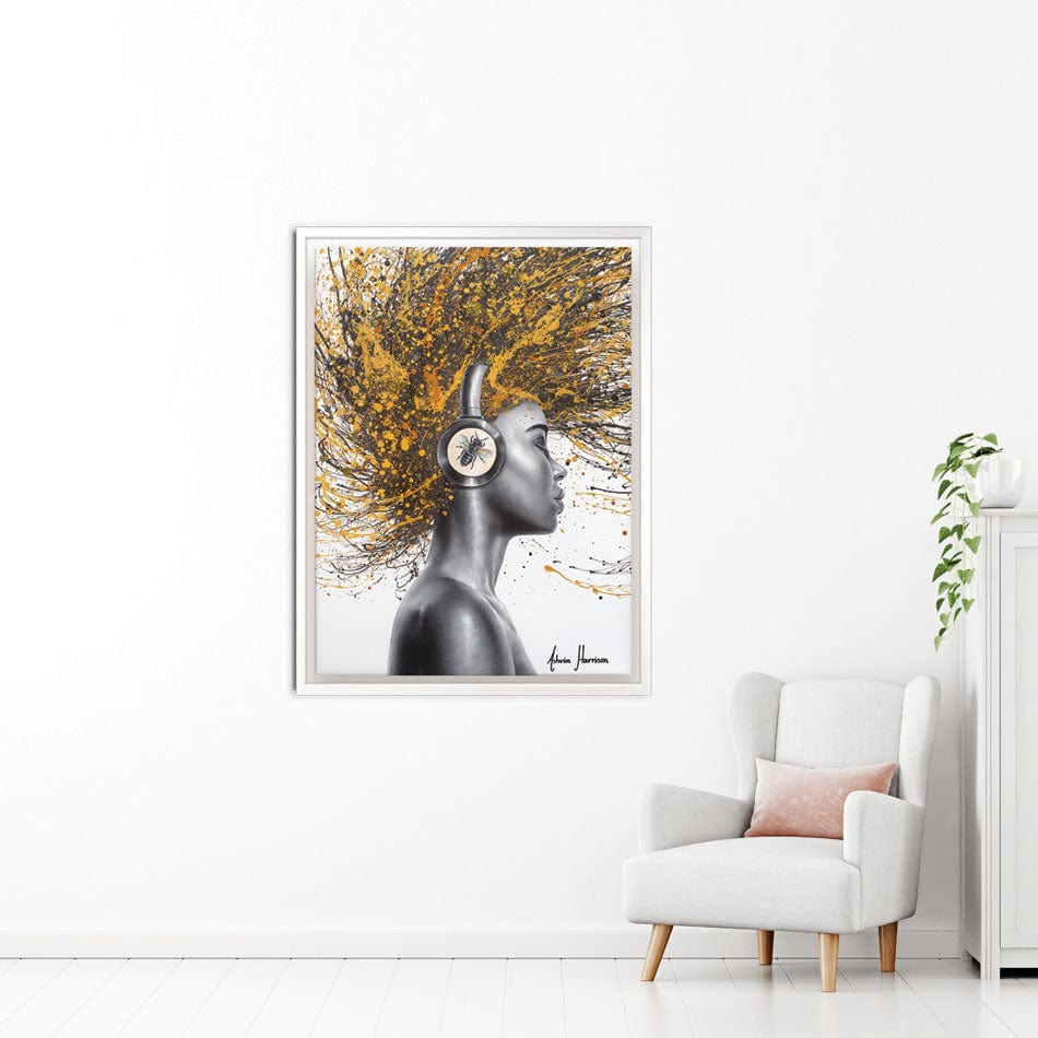 Honey Melody Canvas Print wall art product Ashvin Harrison