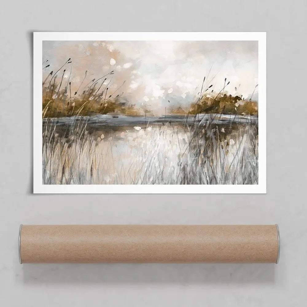 Honeybloom Lake View Art Print Honeybloom Lake View Art Print wall art product Carol Robinson