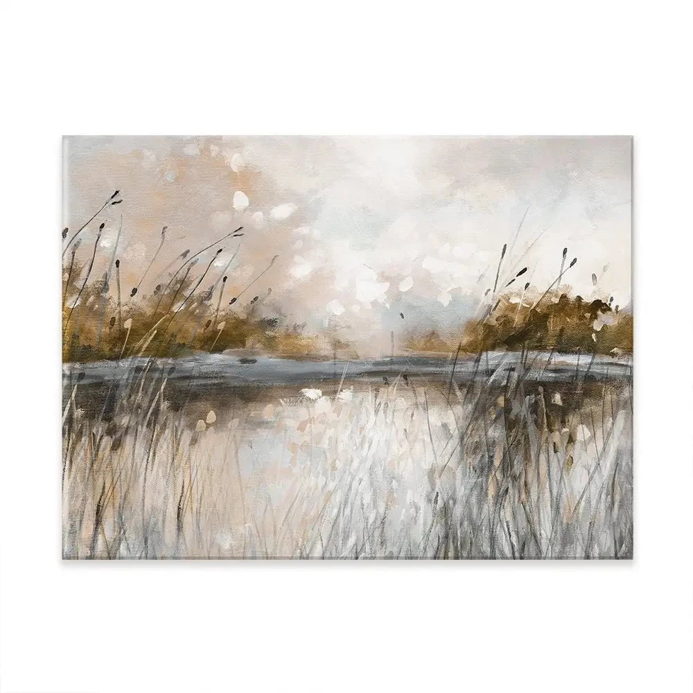 Honeybloom Lake View Canvas Print Honeybloom Lake View Canvas Print wall art product Carol Robinson