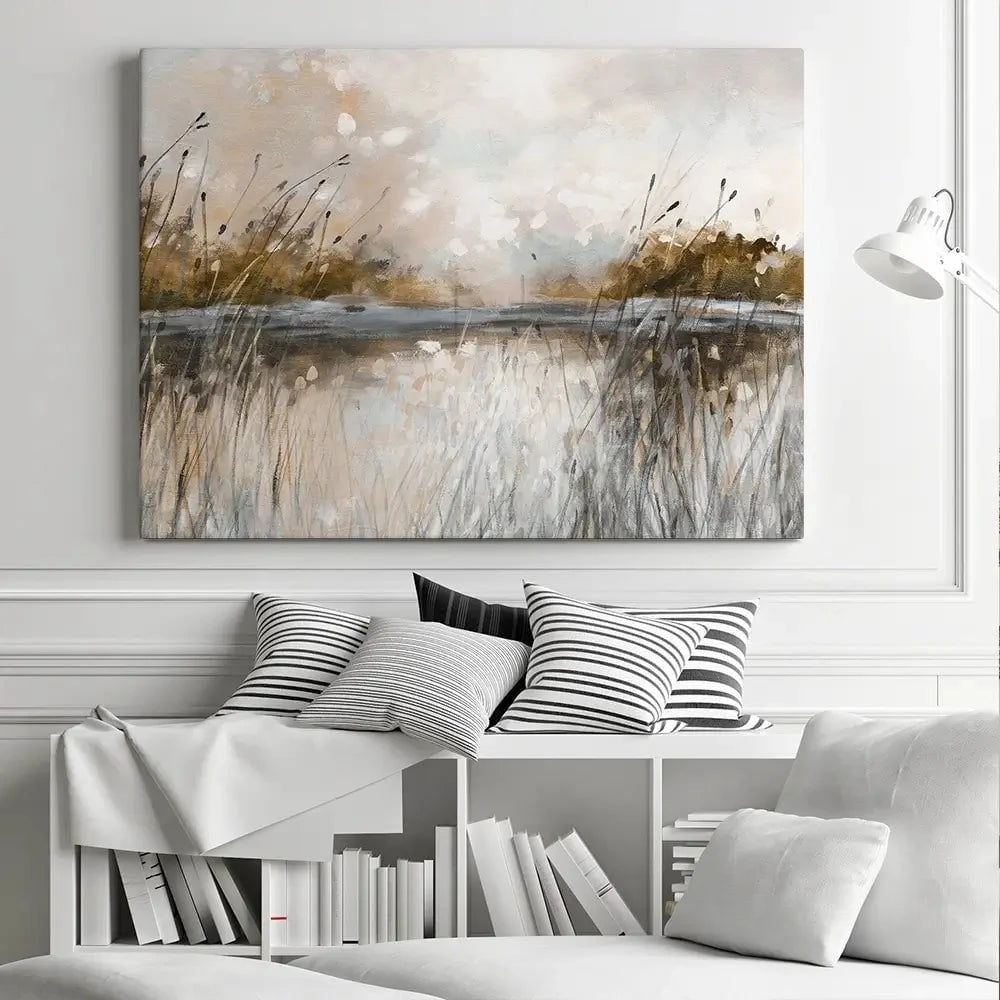 Honeybloom Lake View Canvas Print Honeybloom Lake View Canvas Print wall art product Carol Robinson