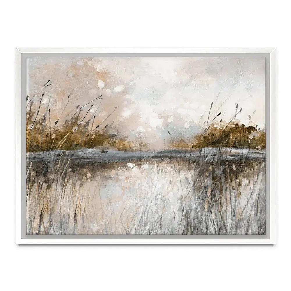 Honeybloom Lake View Canvas Print Honeybloom Lake View Canvas Print wall art product Carol Robinson