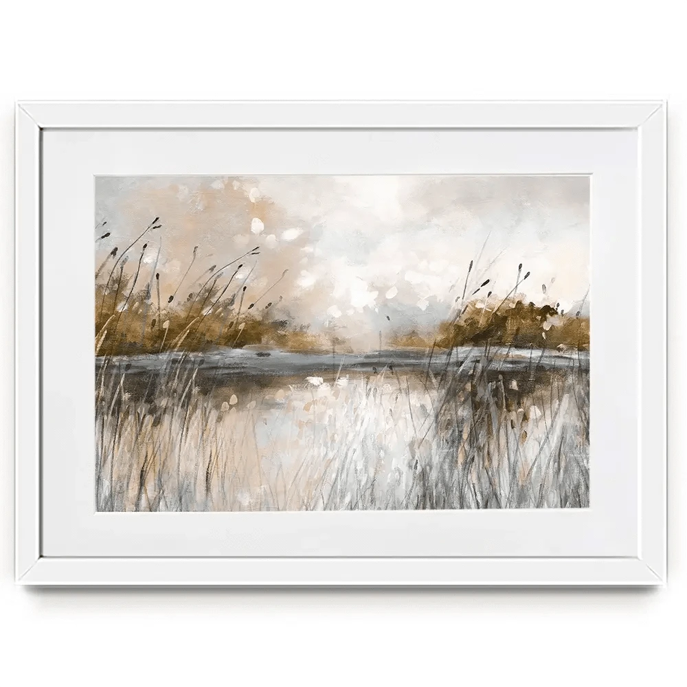 Honeybloom Lake View Framed Art Print Honeybloom Lake View Framed Art Print wall art product Carol Robinson