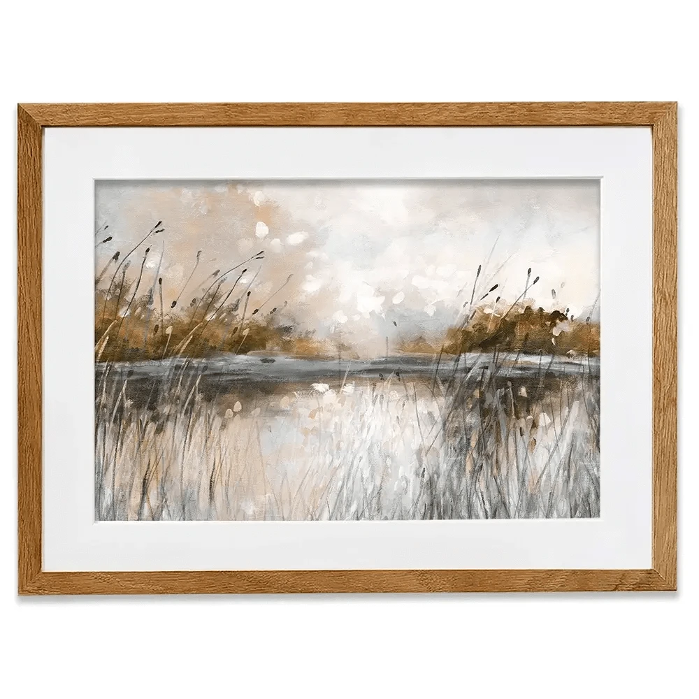 Honeybloom Lake View Framed Art Print Honeybloom Lake View Framed Art Print wall art product Carol Robinson