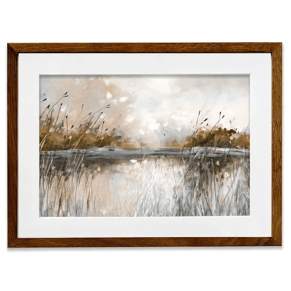 Honeybloom Lake View Framed Art Print Honeybloom Lake View Framed Art Print wall art product Carol Robinson