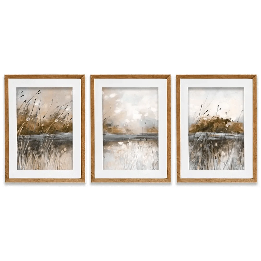 Honeybloom Lake View Framed Art Print Trio Honeybloom Lake View Framed Art Print Trio wall art product Carol Robinson