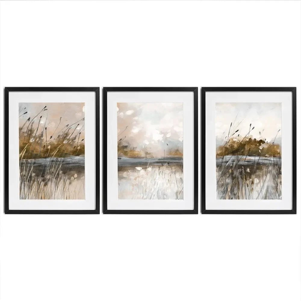 Honeybloom Lake View Framed Art Print Trio Honeybloom Lake View Framed Art Print Trio wall art product Carol Robinson