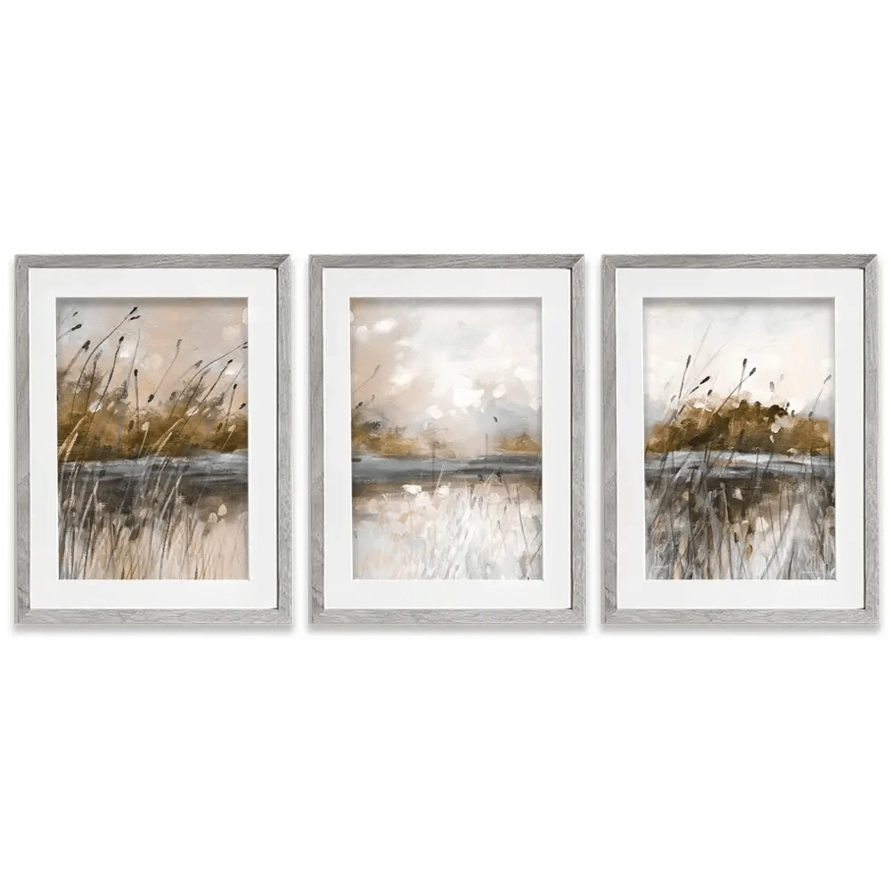 Honeybloom Lake View Framed Art Print Trio Honeybloom Lake View Framed Art Print Trio wall art product Carol Robinson