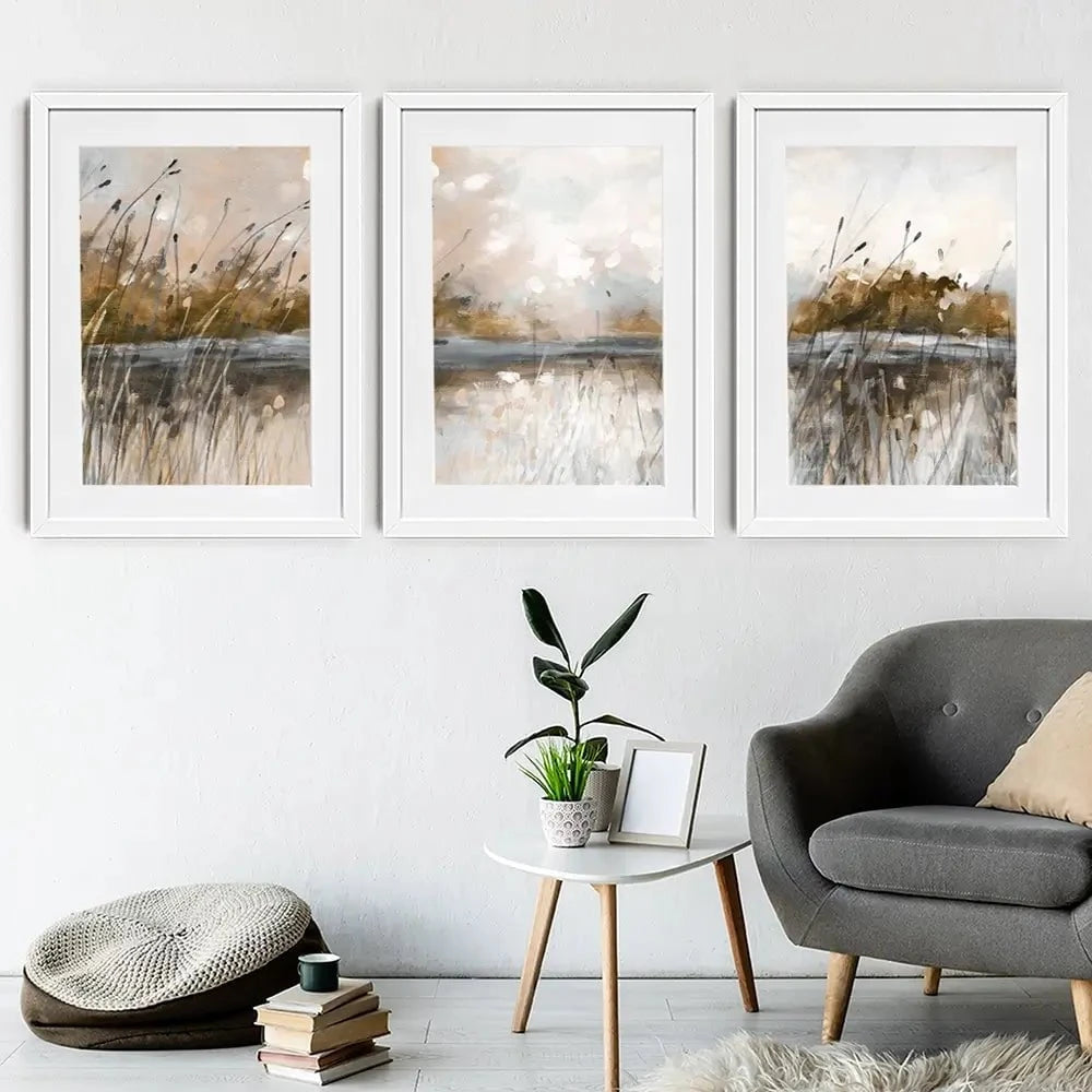 Honeybloom Lake View Framed Art Print Trio Honeybloom Lake View Framed Art Print Trio wall art product Carol Robinson