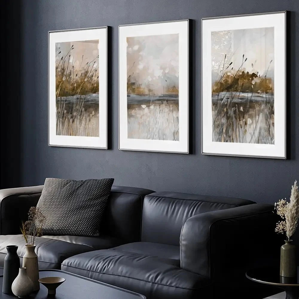 Honeybloom Lake View Framed Art Print Trio Honeybloom Lake View Framed Art Print Trio wall art product Carol Robinson