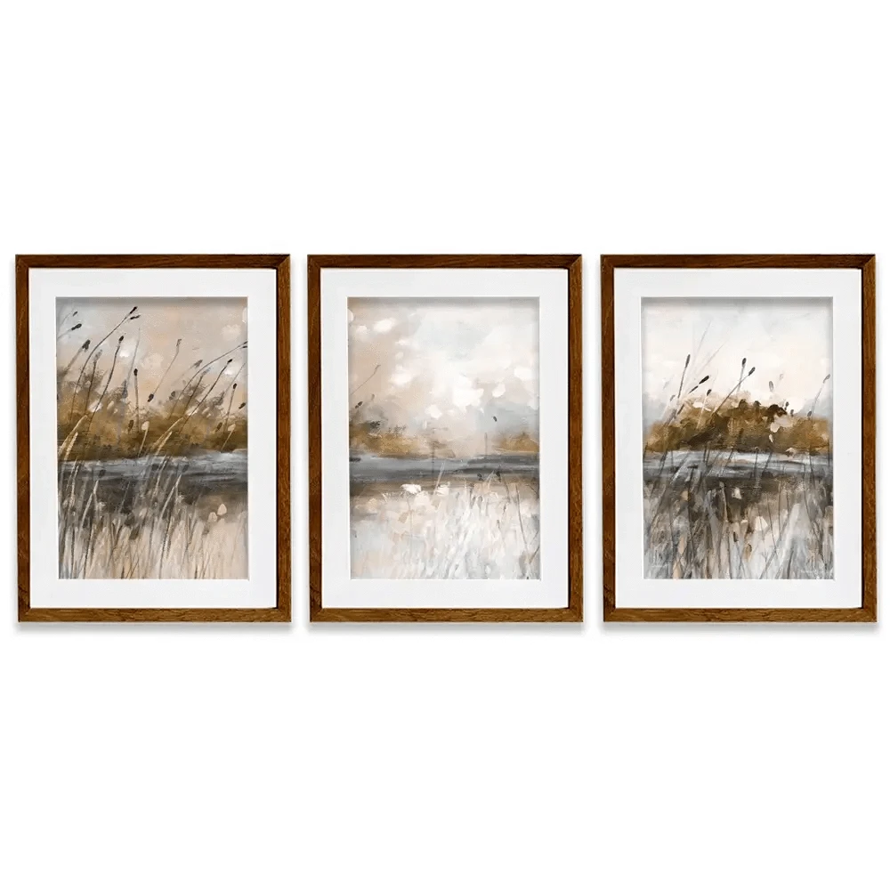 Honeybloom Lake View Framed Art Print Trio Honeybloom Lake View Framed Art Print Trio wall art product Carol Robinson