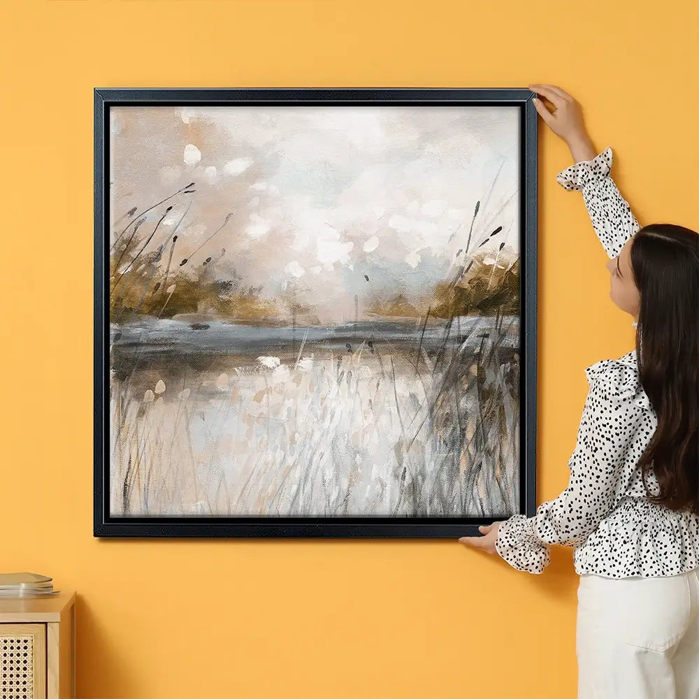 Honeybloom Lake View Oversized Canvas Print Honeybloom Lake View Oversized Canvas Print wall art product Carol Robinson