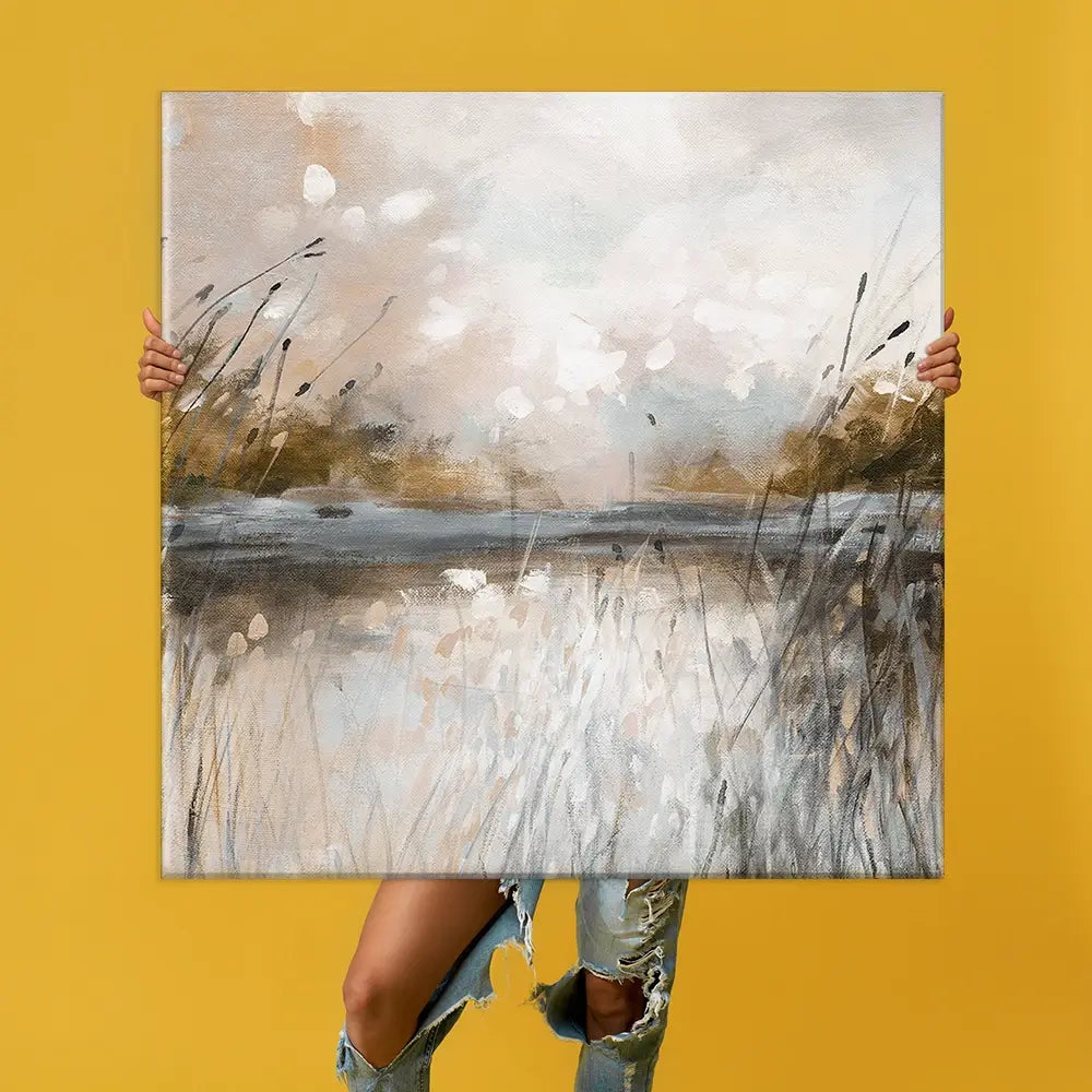 Honeybloom Lake View Oversized Canvas Print Honeybloom Lake View Oversized Canvas Print wall art product Carol Robinson