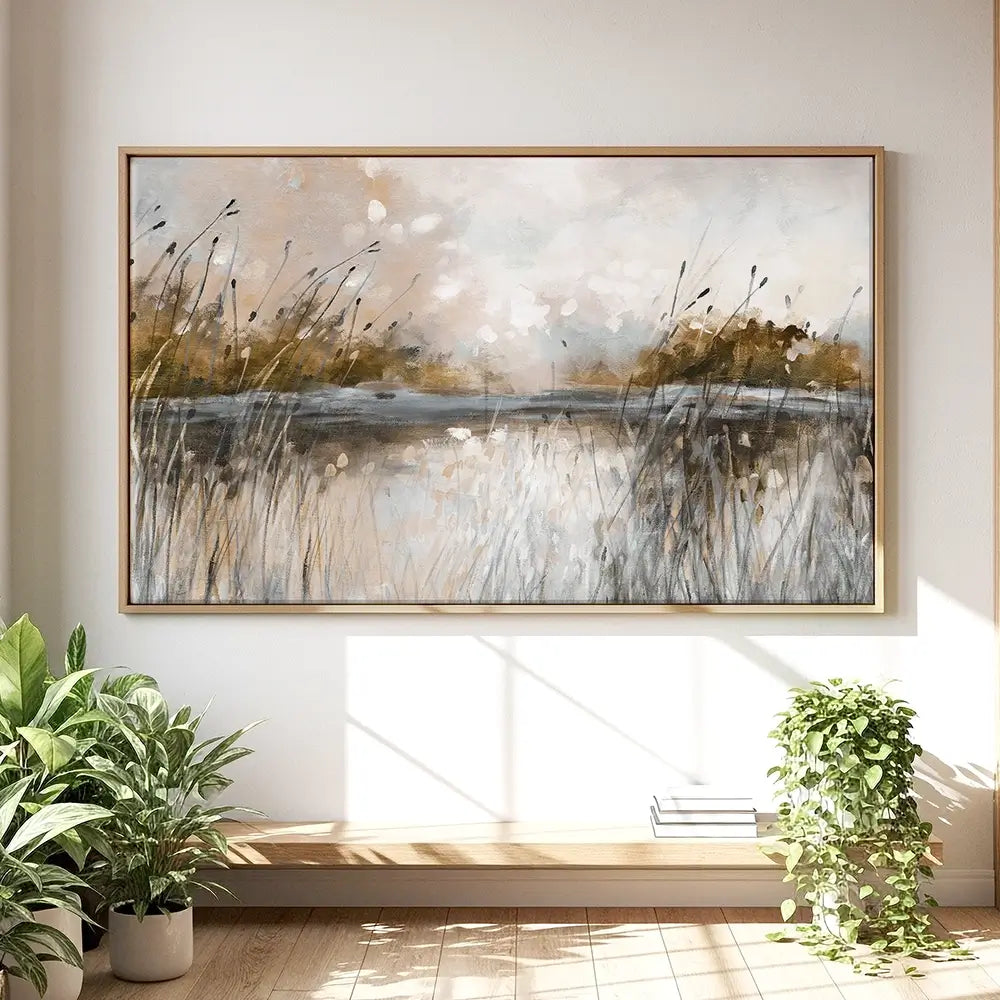 Honeybloom Lake View Oversized Canvas Print Honeybloom Lake View Oversized Canvas Print wall art product Carol Robinson