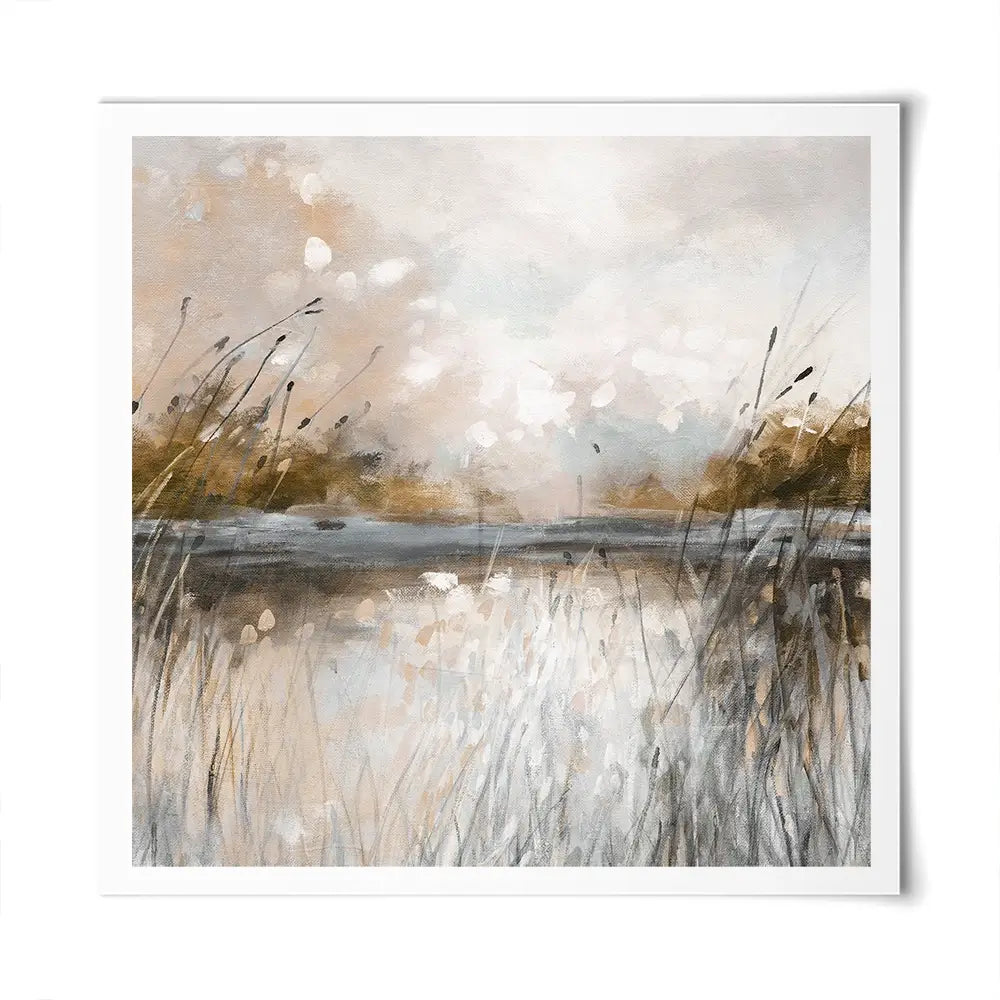 Honeybloom Lake View Square Art Print Honeybloom Lake View Square Art Print wall art product Carol Robinson