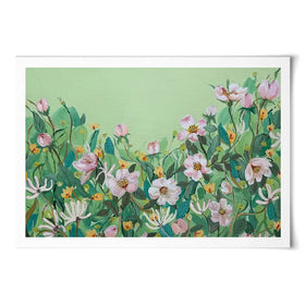 Honeysuckle And Roses Art Print Honeysuckle And Roses Art Print wall art product Karen Sutton