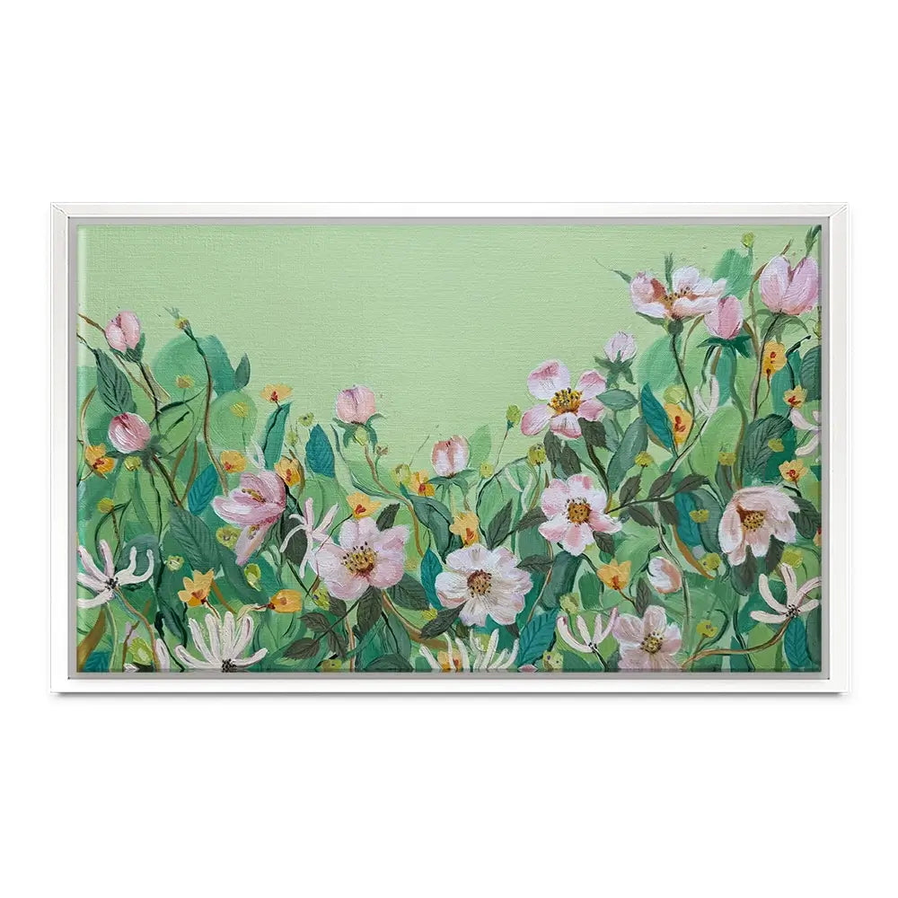 Honeysuckle And Roses Canvas Print Honeysuckle And Roses Canvas Print wall art product Karen Sutton