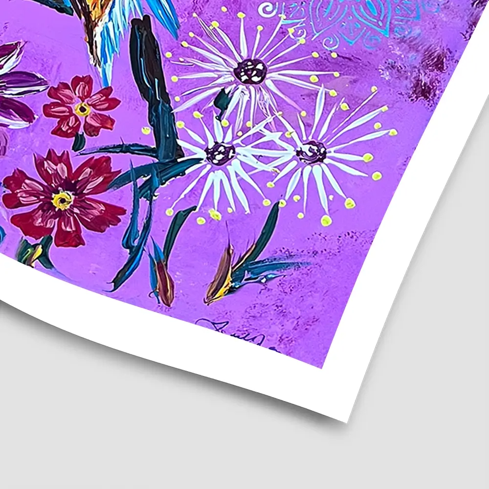 Hong Kong Garden Square Art Print Hong Kong Garden Square Art Print wall art product Jo Mulligan