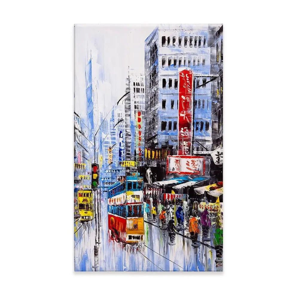 Hong Kong Street View Canvas Print Hong Kong Street View Canvas Print wall art product CYC / Shutterstock