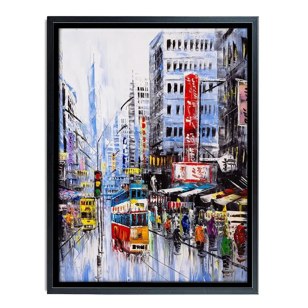 Hong Kong Street View Canvas Print Hong Kong Street View Canvas Print wall art product CYC / Shutterstock