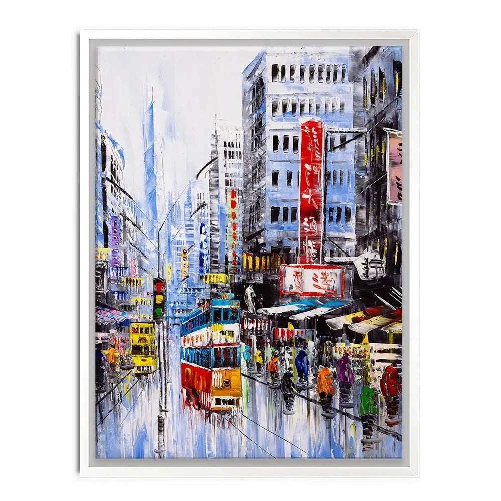 Hong Kong Street View Canvas Print Hong Kong Street View Canvas Print wall art product CYC / Shutterstock