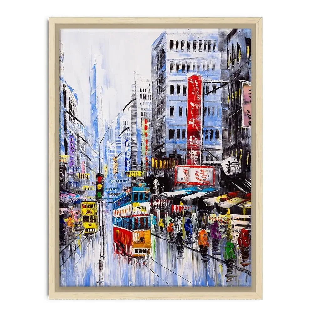 Hong Kong Street View Canvas Print Hong Kong Street View Canvas Print wall art product CYC / Shutterstock