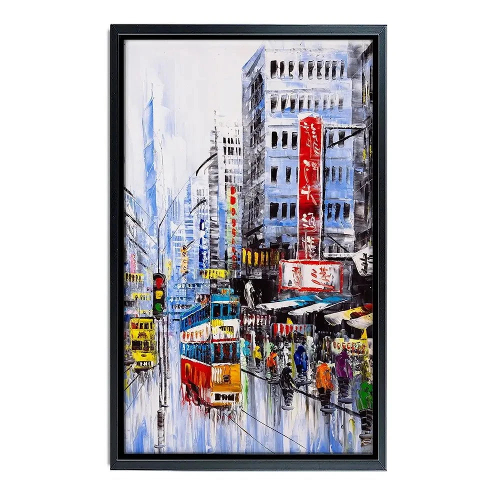 Hong Kong Street View Canvas Print Hong Kong Street View Canvas Print wall art product CYC / Shutterstock