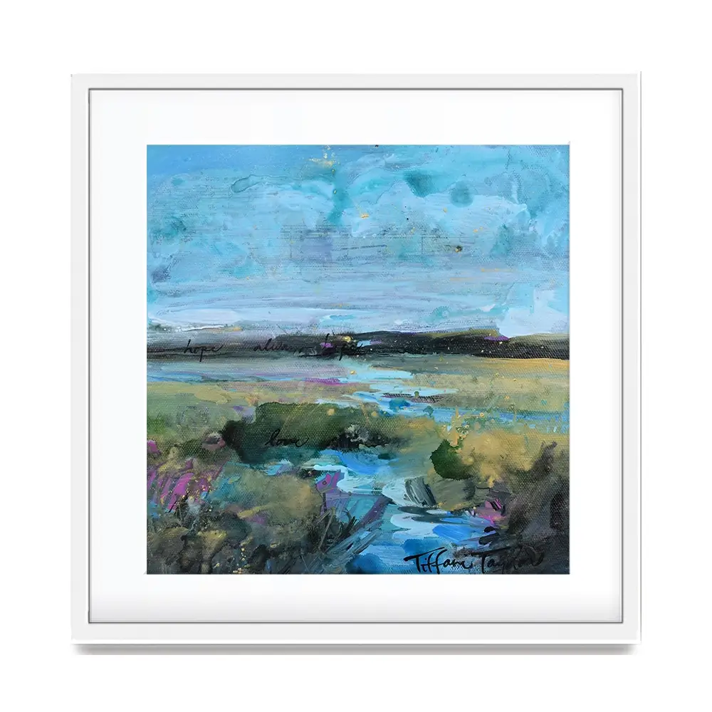 Hope Always Hope Square Framed Art Print Hope Always Hope Square Framed Art Print wall art product Tiffani Taylor - Independent