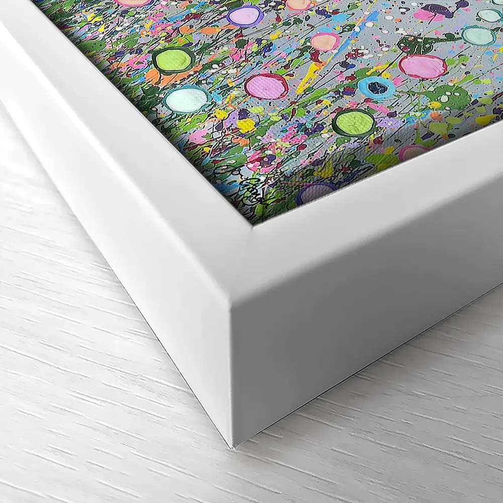 Hope Dances In The Flowers Canvas Print Hope Dances In The Flowers Canvas Print wall art product Jo Gough