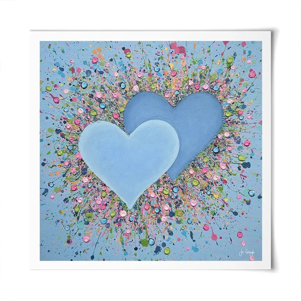 Hope In Our Hearts Art Print Hope In Our Hearts Art Print wall art product Jo Gough