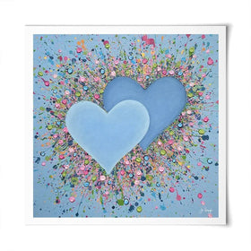 Hope In Our Hearts Art Print Hope In Our Hearts Art Print wall art product Jo Gough