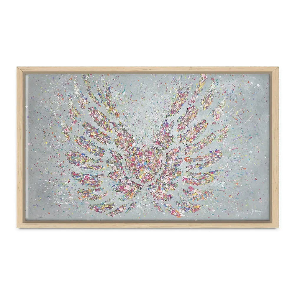Hope Is Your Heart With Wings Canvas Print Hope Is Your Heart With Wings Canvas Print wall art product Jo Gough