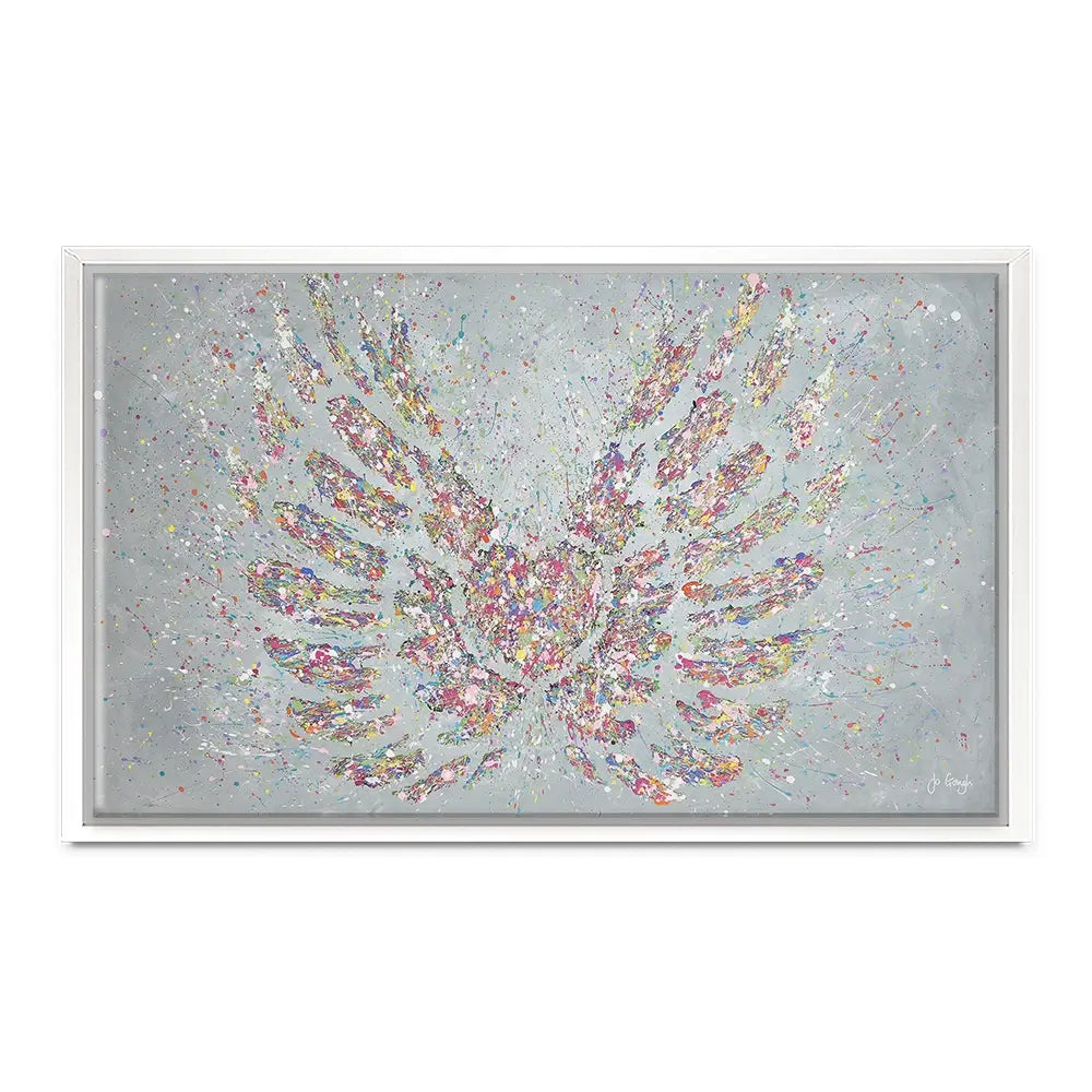 Hope Is Your Heart With Wings Canvas Print Hope Is Your Heart With Wings Canvas Print wall art product Jo Gough