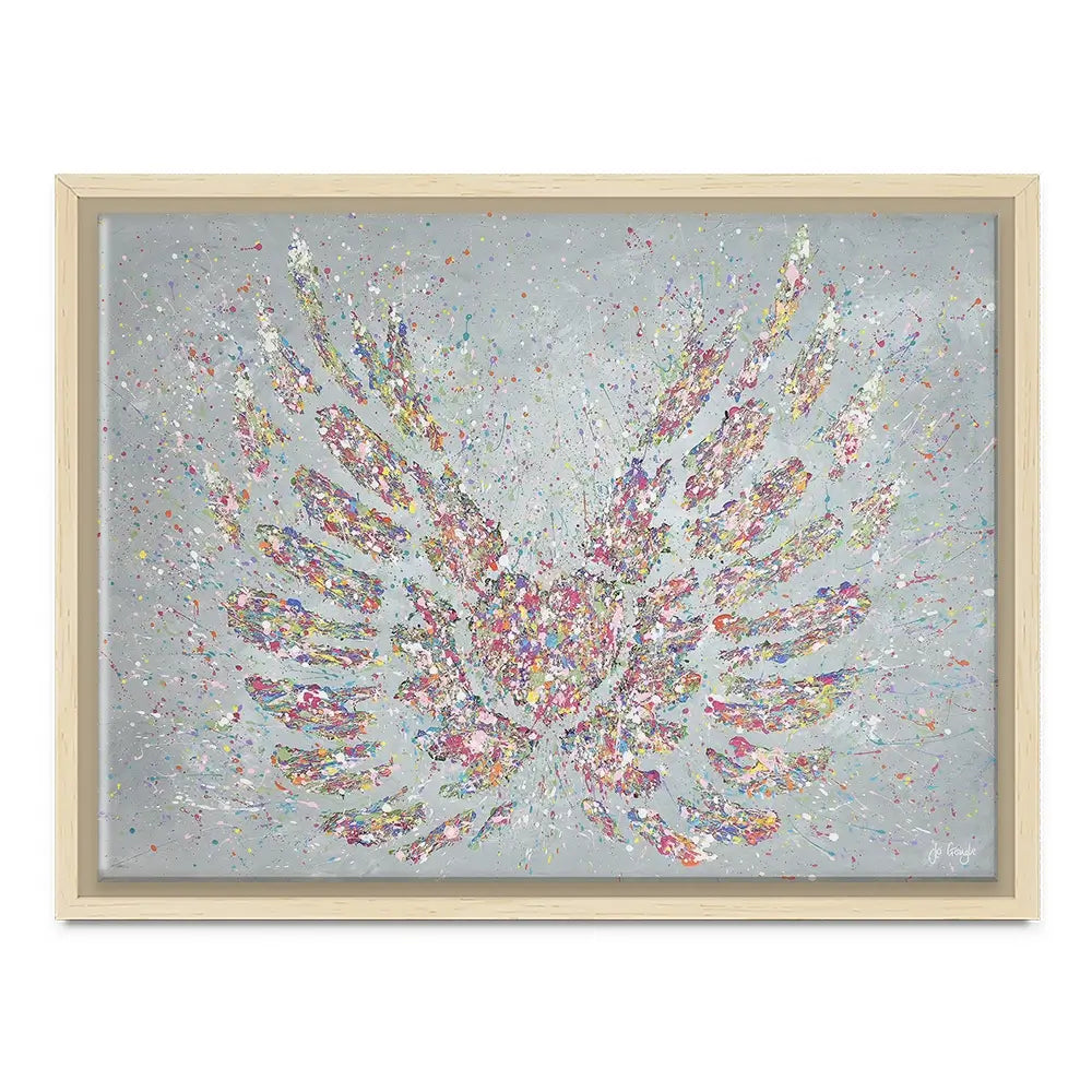 Hope Is Your Heart With Wings Canvas Print Hope Is Your Heart With Wings Canvas Print wall art product Jo Gough