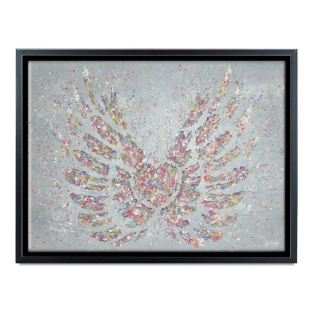 Hope Is Your Heart With Wings Canvas Print Hope Is Your Heart With Wings Canvas Print wall art product Jo Gough