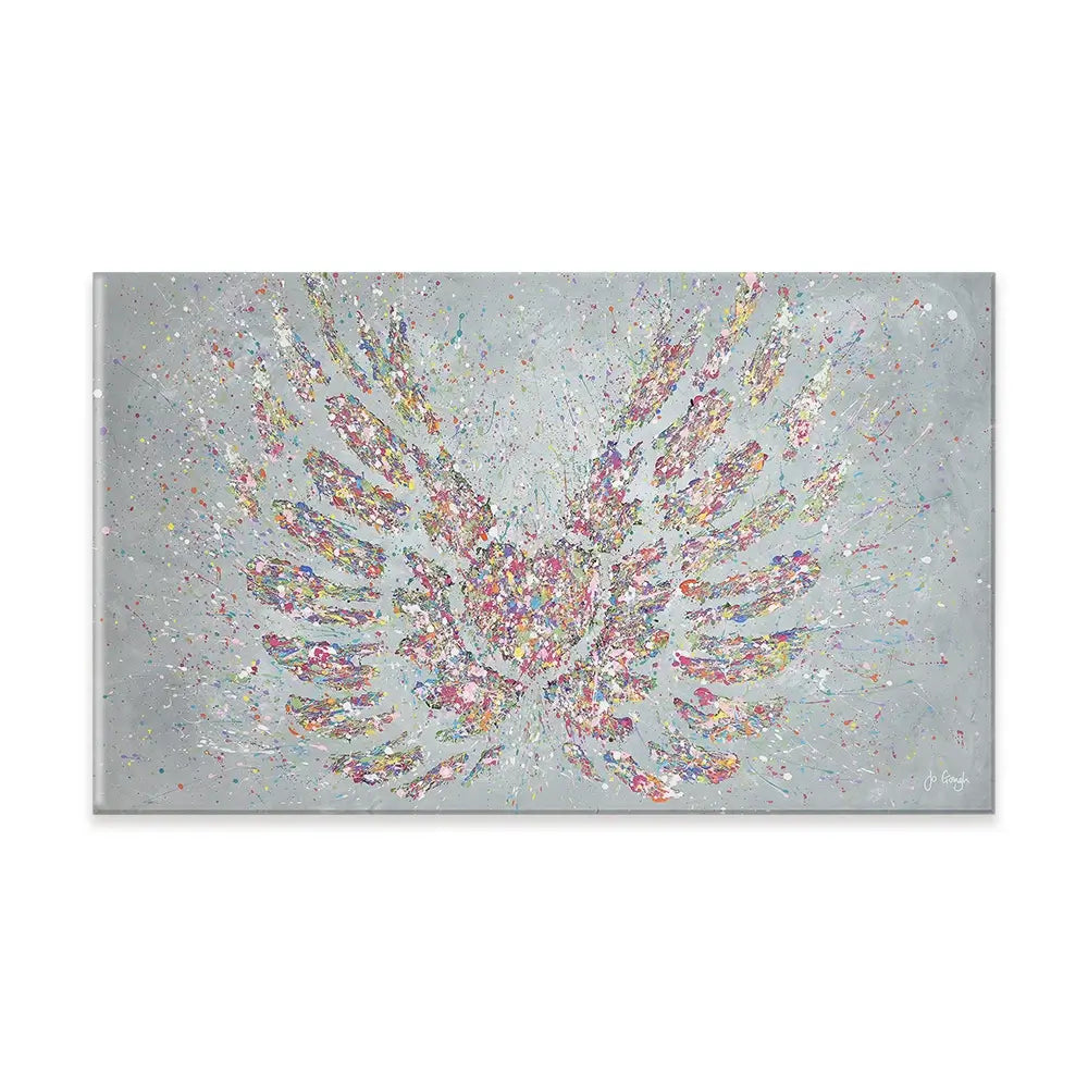 Hope Is Your Heart With Wings Canvas Print Hope Is Your Heart With Wings Canvas Print wall art product Jo Gough