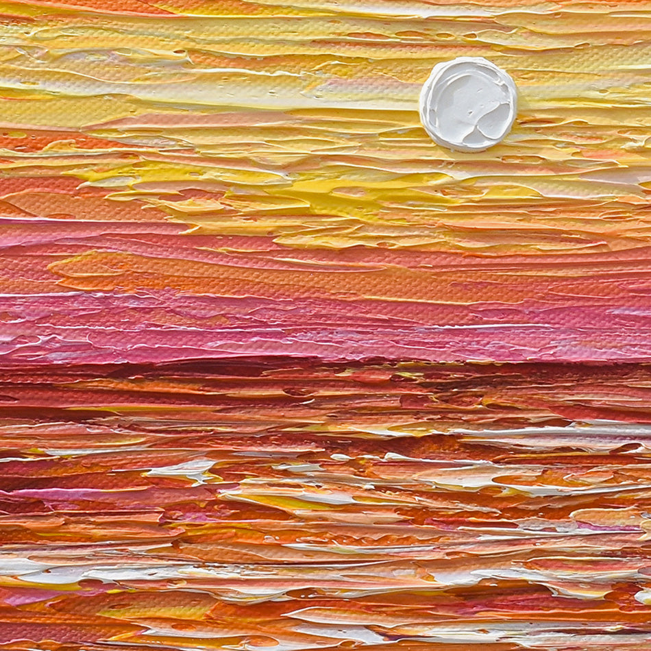 Hot Summer Sunset Art Print Hot Summer Sunset Art Print wall art product Olga Tkachyk