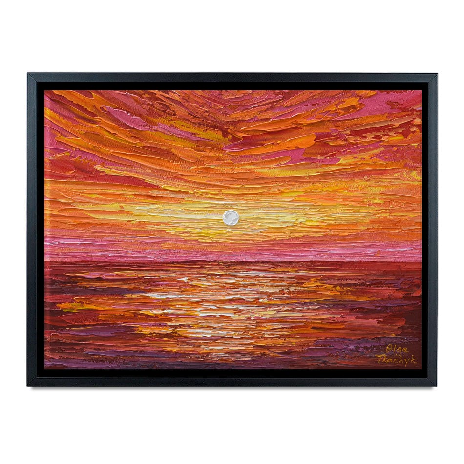 Hot Summer Sunset Canvas Print wall art product Olga Tkachyk