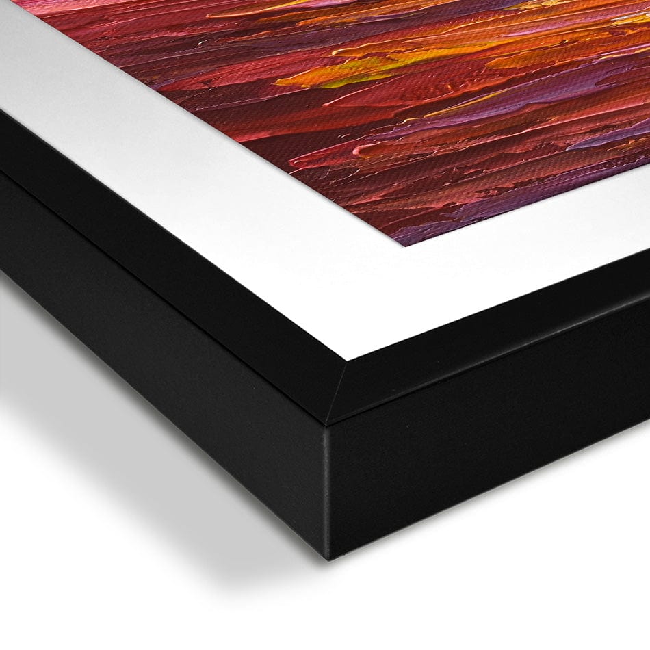 Hot Summer Sunset Framed Art Print wall art product Olga Tkachyk