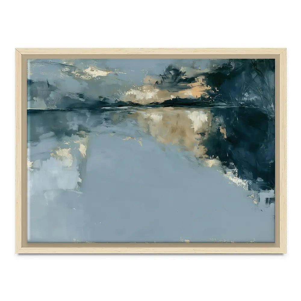 Hour Of Slow Reflection Canvas Print Hour Of Slow Reflection Canvas Print wall art product Chromatic Storm Studio