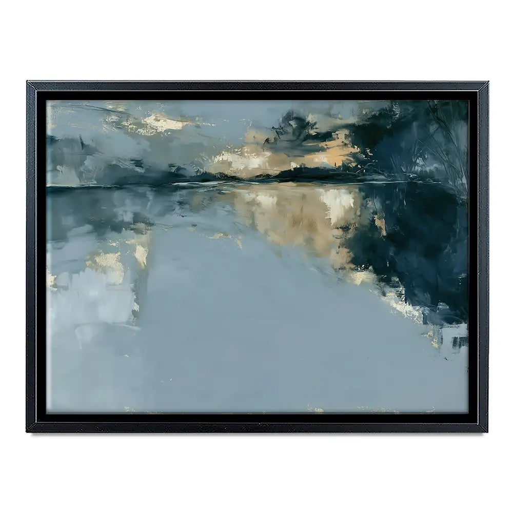 Hour Of Slow Reflection Canvas Print Hour Of Slow Reflection Canvas Print wall art product Chromatic Storm Studio
