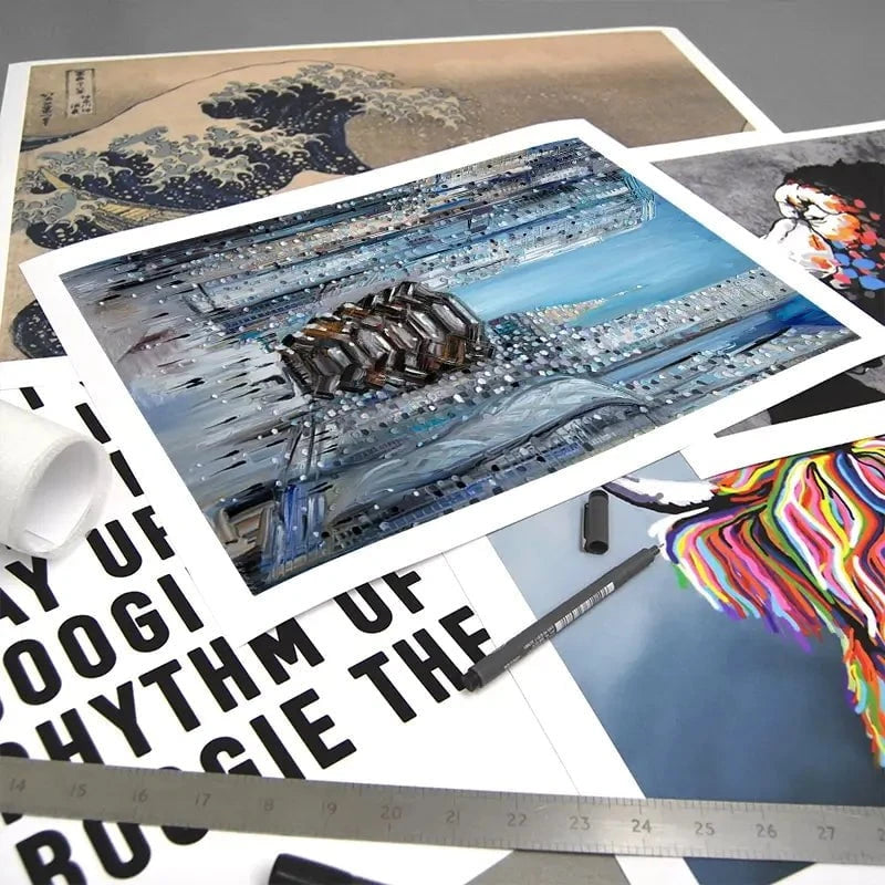 Hudson Yards Art Print Hudson Yards Art Print wall art product Ekaterina Ermilkina