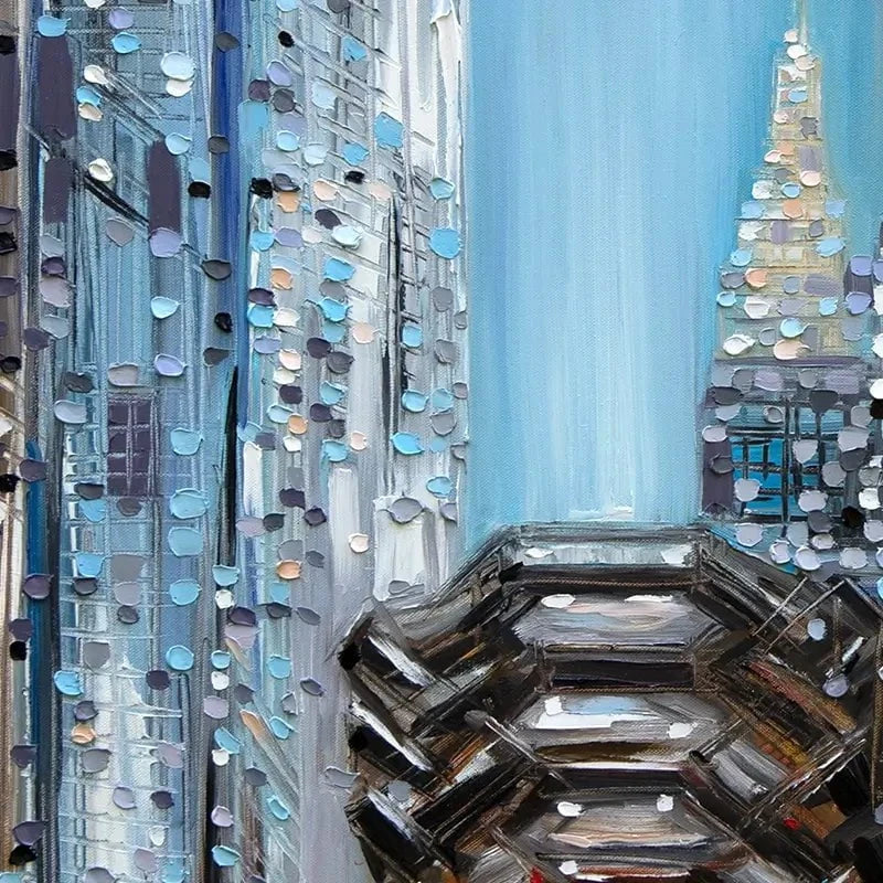 Hudson Yards Canvas Print Hudson Yards Canvas Print wall art product Ekaterina Ermilkina